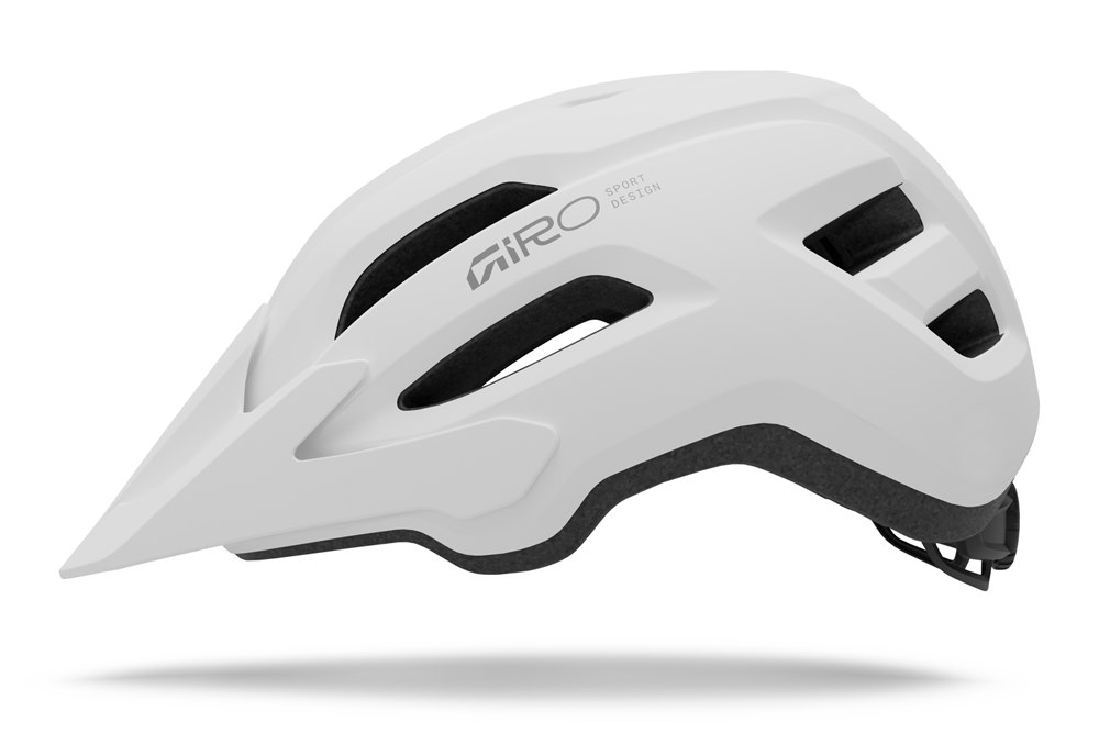 Kask mtb GIRO FIXTURE II matte white/grey roz. Uniwersalny (54-61 cm) (NEW 2026)