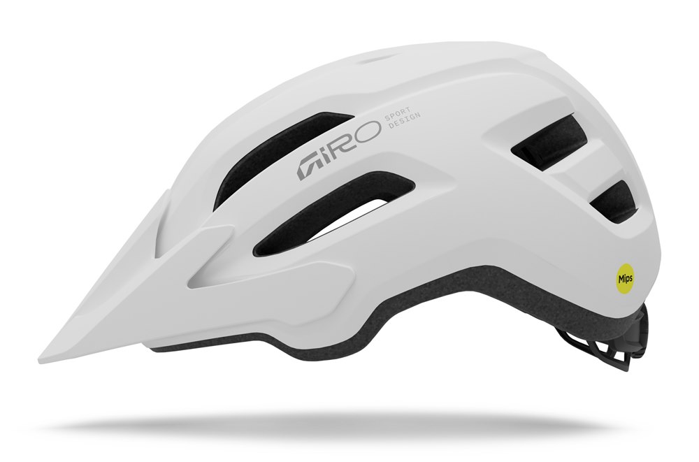 Kask mtb GIRO FIXTURE II MIPS W matte white/chrome roz. Uniwersalny (50-57 cm) (NEW 2026)