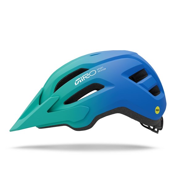 Kask dziecięcy juniorski GIRO FIXTURE II MIPS matte aqua green/blue jewel fade roz. Uniwersalny (50-57 cm) (NEW 2026)