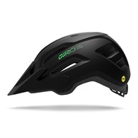 Kask dziecięcy juniorski GIRO FIXTURE II MIPS matte black/vivid green roz. Uniwersalny (50-57 cm) (NEW 2026)