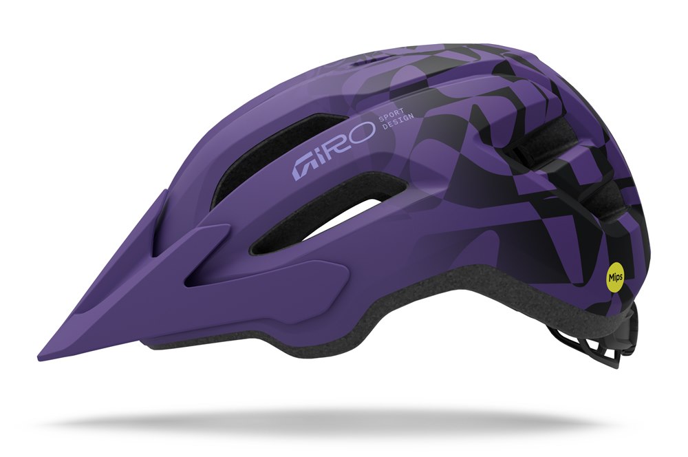 Kask dziecięcy juniorski GIRO FIXTURE II MIPS matte purple rush roz. Uniwersalny (50-57 cm) (NEW 2026)