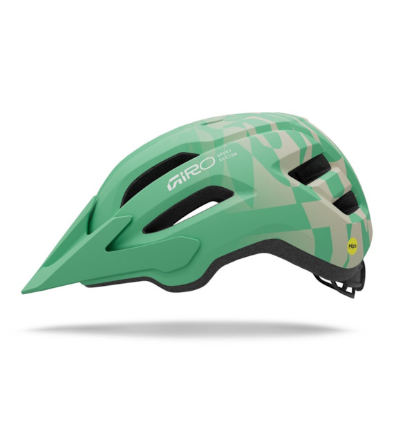 Kask dziecięcy juniorski GIRO FIXTURE II MIPS matte green rush roz. Uniwersalny (50-57 cm).