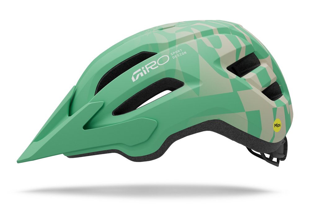Kask dziecięcy juniorski GIRO FIXTURE II MIPS matte green rush roz. Uniwersalny (50-57 cm) (NEW 2026)