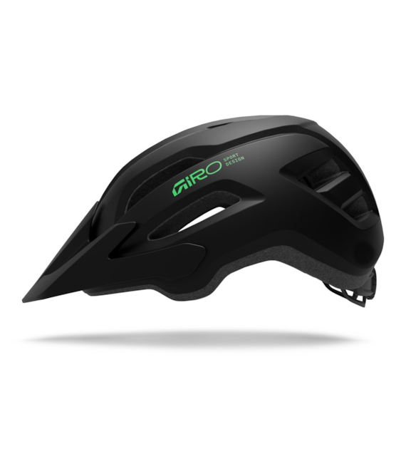 Kask dziecięcy juniorski GIRO FIXTURE II matte black/vivid green roz. Uniwersalny (50-57 cm) (NEW)