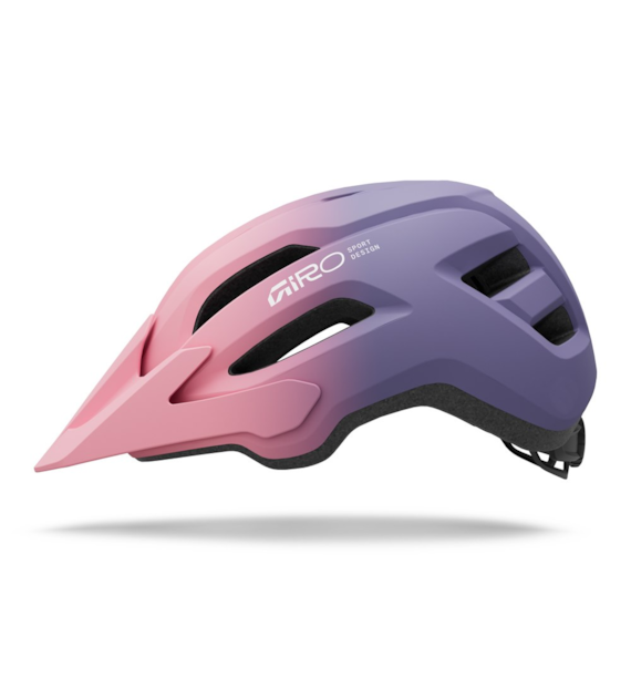 Kask dziecięcy juniorski GIRO FIXTURE II matte light pink/purple fade roz. Uniwersalny (50-57 cm) (NEW)