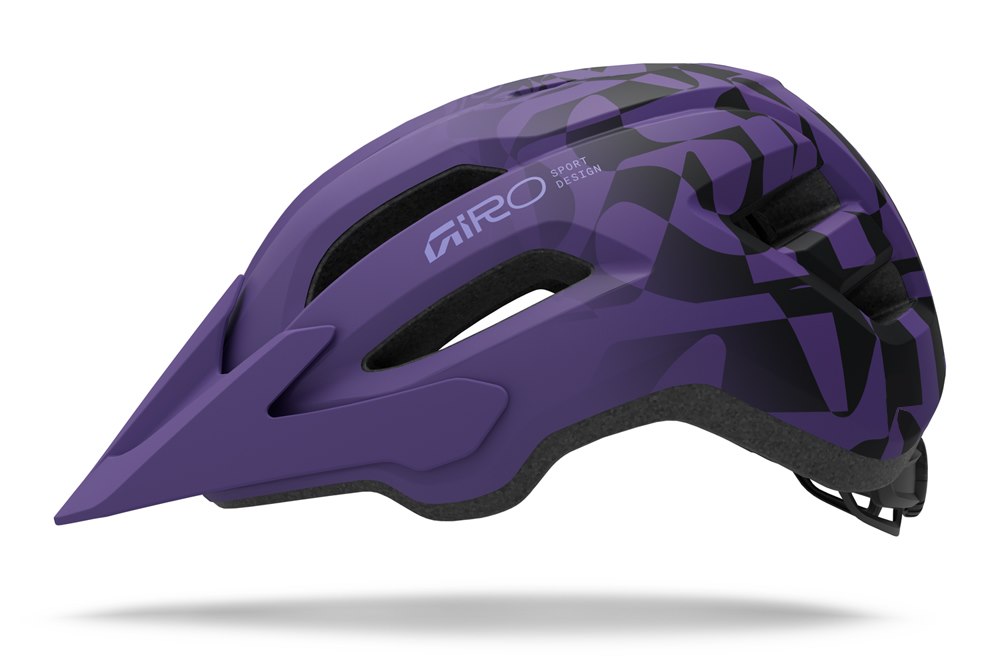 Kask dziecięcy juniorski GIRO FIXTURE II matte purple rush roz. Uniwersalny (50-57 cm) (NEW 2026)