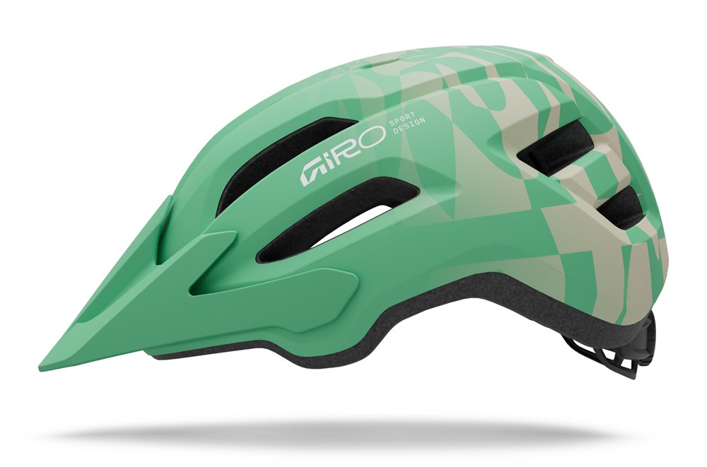 Kask dziecięcy juniorski GIRO FIXTURE II matte green rush roz. Uniwersalny (50-57 cm) (NEW 2026)