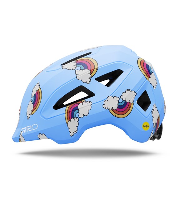 Kask dziecięcy GIRO SCAMP MIPS II matte multi rainbow roz. S (49-53 cm) (NEW 2026)