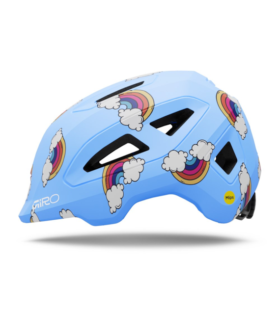 Kask dziecięcy GIRO SCAMP MIPS II matte multi rainbow roz. S (49-53 cm) (NEW).