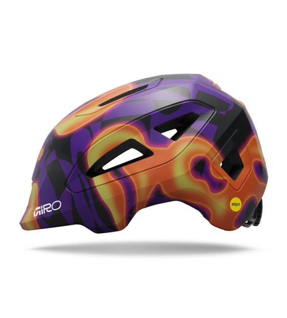 Kask dziecięcy GIRO SCAMP MIPS II matte purple lava roz. S (49-53 cm).