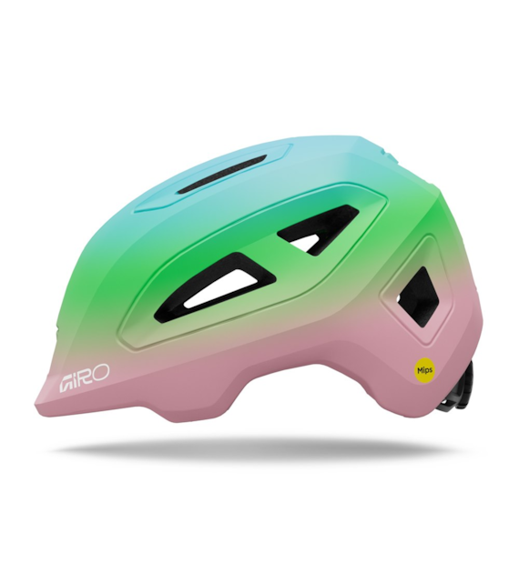 Kask dziecięcy GIRO SCAMP MIPS II matte light pink/green fade roz. S (49-53 cm).