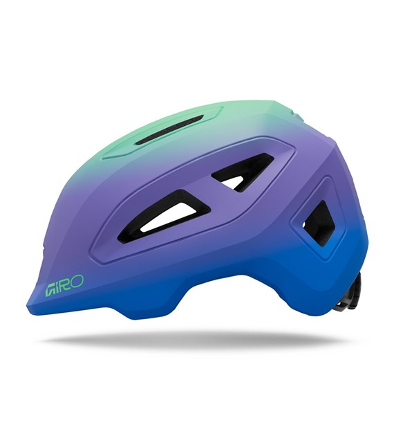 Kask dziecięcy GIRO SCAMP II matte blue jewel/vivid green roz. XS (45-49 cm) (NEW 2026)