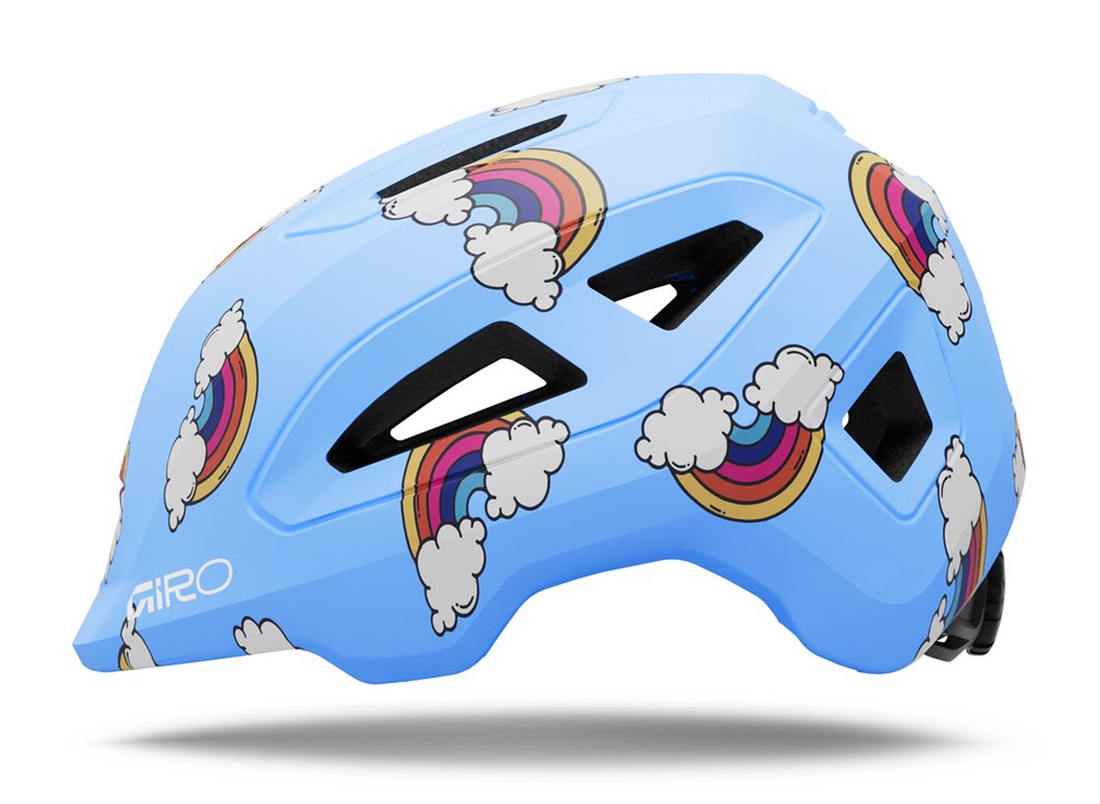 Kask dziecięcy GIRO SCAMP II matte multi rainbow roz. S (49-53 cm) (NEW 2026)
