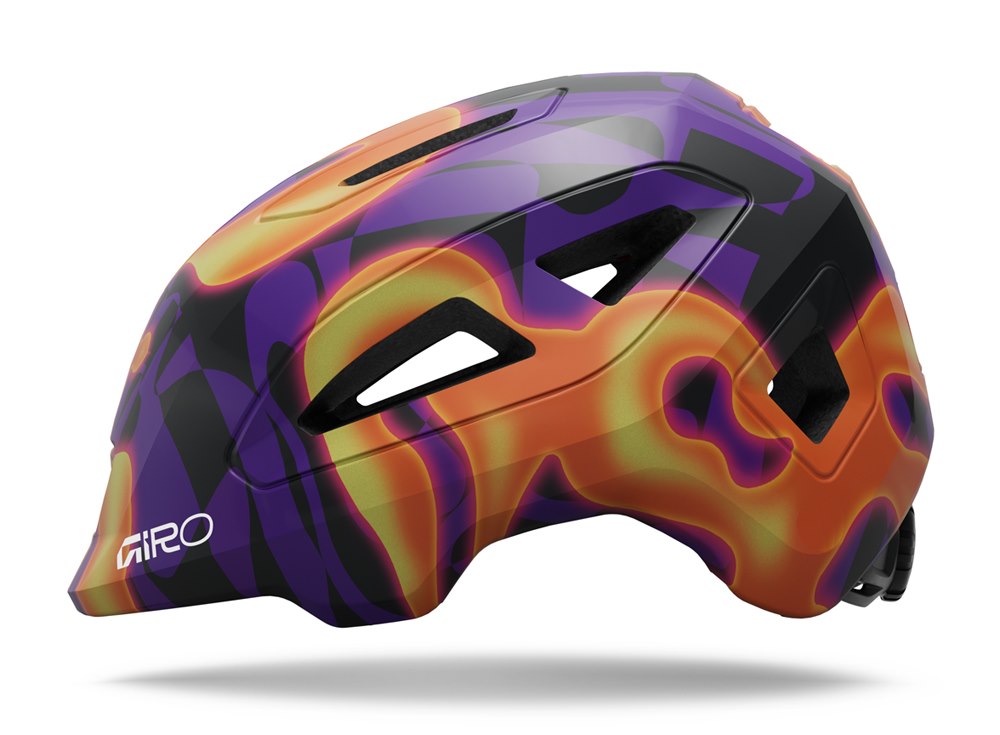 Kask dziecięcy GIRO SCAMP II matte purple lava roz. S (49-53 cm) (NEW 2026)