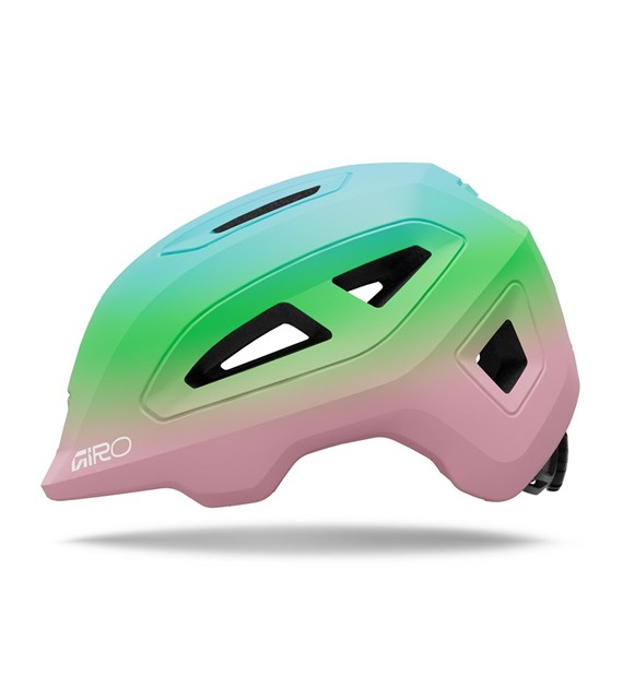 Kask dziecięcy GIRO SCAMP II matte light pink/green fade roz. XS (45-49 cm) (NEW 2026)