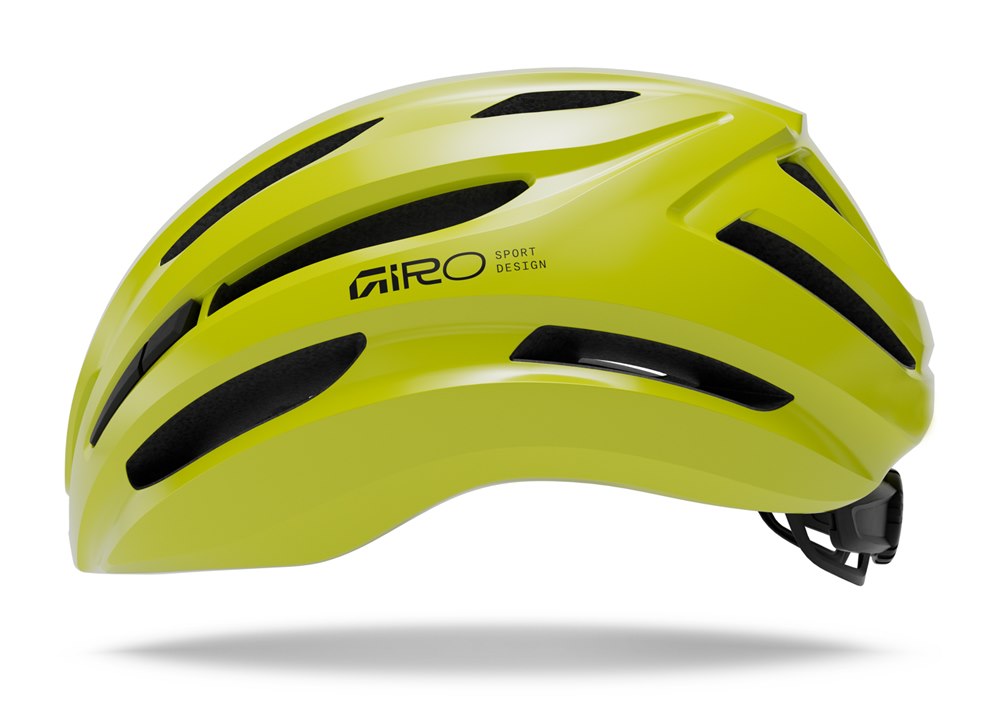 Kask szosowy GIRO ISODE II gloss hi viz yellow roz. Uniwersalny (54-61 cm) (NEW 2026)