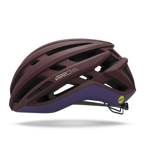 Kask szosowy GIRO AGILIS MIPS matte dark maroon roz. L (59-63 cm) (NEW).