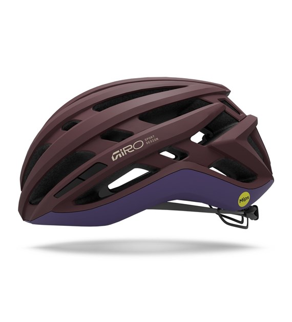 Kask szosowy GIRO AGILIS MIPS matte dark maroon roz. M (55-59 cm) (NEW 2026)