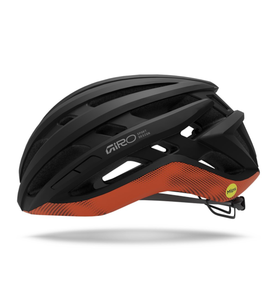 Kask szosowy GIRO AGILIS MIPS matte motion orange roz. L (59-63 cm) (NEW).