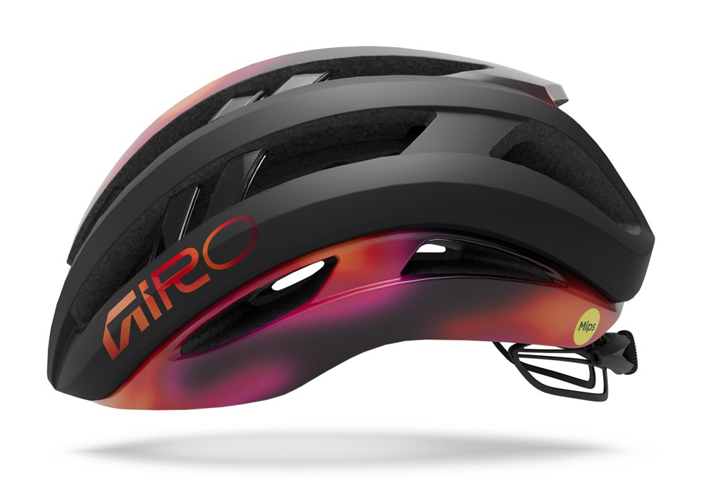 Kask szosowy GIRO ARIES SPHERICAL matte black/frequency orange roz. L (59-63 cm) (NEW 2026)