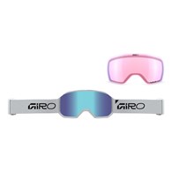 Gogle zimowe GIRO REVOLT PRO WHITE WORDMARK (Super Large OTG) (Cylindryczne) (Szyba lustrzana kolorowa VIVID-Carl Zeiss ROYAL 19-43% S2 + Szyba lustrzana kolorowa VIVID-Carl Zeiss  INFRARED 44-80% S1) (NEW 2026/2027)