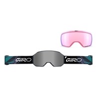 Gogle zimowe GIRO REVOLT PRO SAPPHIRE TRENCH FADE (Super Large OTG) (Cylindryczne) (Szyba lustrzana kolorowa VIVID-Carl Zeiss ONYX 9-18% S3 + Szyba lustrzana kolorowa VIVID-Carl Zeiss  INFRARED 44-80% S1) (NEW 2026/2027)