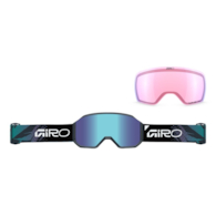 Gogle zimowe GIRO REVOLT PRO SAPPHIRE TRENCH FADE (Super Large OTG) (Cylindryczne) (Szyba lustrzana kolorowa VIVID-Carl Zeiss ROYAL 19-43% S2 + Szyba lustrzana kolorowa VIVID-Carl Zeiss  INFRARED 44-80% S1) (NEW 2026/2027)