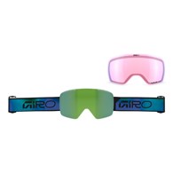 Gogle zimowe GIRO CONTOUR SAPPHIRE FREQUENCY (Szyba lustrzana kolorowa VIVID-Carl Zeiss EMERALD 19-43% S2 + Szyba lustrzana kolorowa VIVID-Carl Zeiss INFRARED 44-80% S1) (NEW 2026/2027)