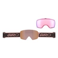 Gogle zimowe GIRO CONTOUR RS CANYON CLAY/PETAL WORDMARK (Szyba lustrzana kolorowa VIVID-Carl Zeiss GOLD 19-43% S2 + Szyba lustrzana kolorowa VIVID-Carl Zeiss INFRARED 44-80% S1) (NEW 2026/2027)