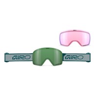 Gogle zimowe GIRO CONTOUR RS DEEP TEAL/SKY BLUE WORDMARK (Szyba lustrzana kolorowa VIVID-Carl Zeiss ENVY 9-18% S3 + Szyba lustrzana kolorowa VIVID-Carl Zeiss INFRARED 44-80% S1) (NEW 2026/2027)