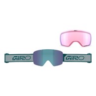 Gogle zimowe GIRO CONTOUR RS DEEP TEAL/SKY BLUE WORDMARK (Szyba lustrzana kolorowa VIVID-Carl Zeiss ROYAL 19-43% S2 + Szyba lustrzana kolorowa VIVID-Carl Zeiss INFRARED 44-80% S1) (NEW 2026/2027)