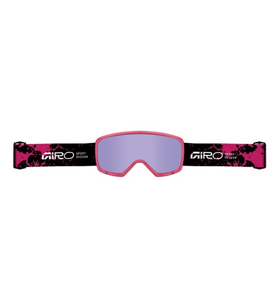 Gogle zimowe GIRO RINGO NEON PINK SURGE (OTG) (Sferyczne) (Szyba lustrzana kolorowa VIVID-Carl Zeiss HAZE 9-18% S3) (NEW 2026/2027)