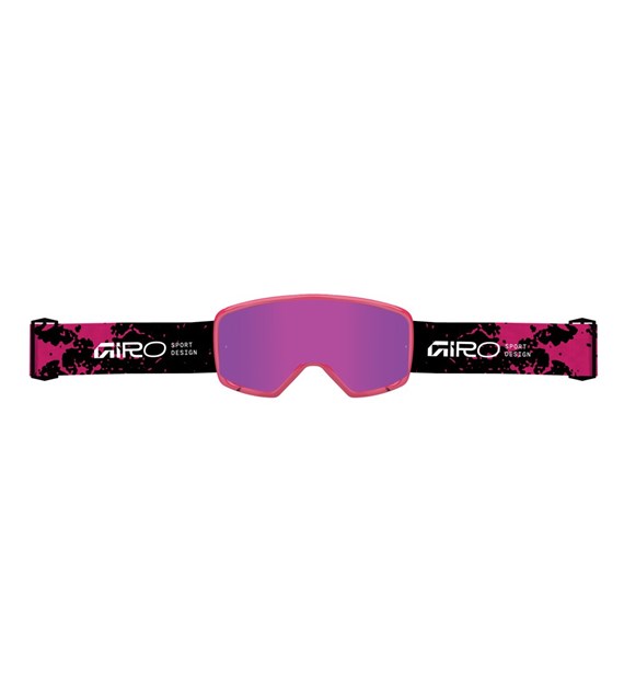 Gogle zimowe GIRO RINGO NEON PINK SURGE (OTG) (Sferyczne) (Szyba lustrzana kolorowa VIVID-Carl Zeiss PINK 19-43% S2) (NEW 2026/2027)