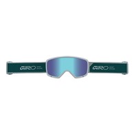 Gogle zimowe GIRO RINGO DEEP TEAL/SKY BLUE BAR (OTG) (Sferyczne) (Szyba lustrzana kolorowa VIVID-Carl Zeiss ROYAL 19-43% S2) (NEW 2026/2027)