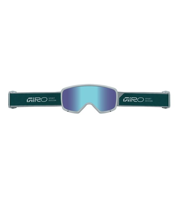 Gogle zimowe GIRO RINGO DEEP TEAL/SKY BLUE BAR (OTG) (Sferyczne) (Szyba lustrzana kolorowa VIVID-Carl Zeiss ROYAL 19-43% S2) (NEW 2026/2027)