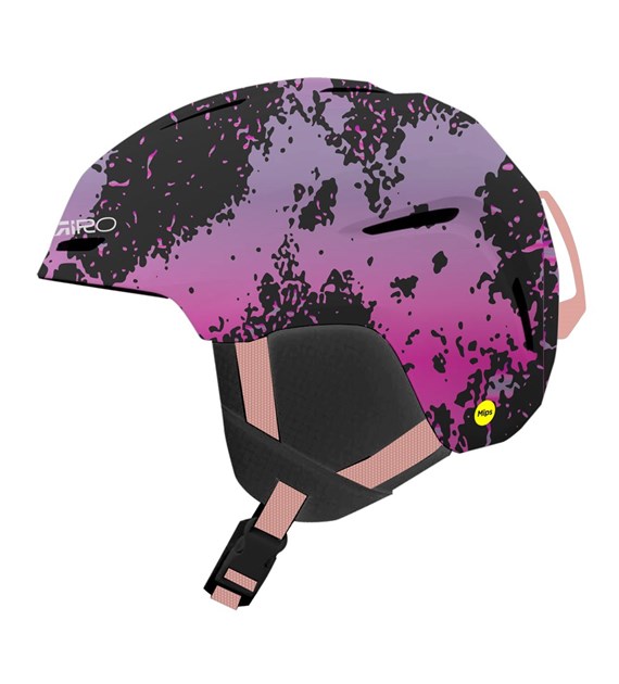 Kask zimowy juniorski GIRO SPUR MIPS matte neon pink surge roz. XS (48.5-52 cm) (NEW 2026/2027)