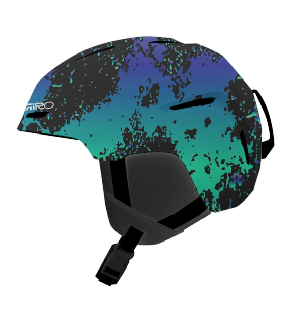 Kask zimowy juniorski GIRO SPUR matte blue / green surge roz. S (52-55.5 cm) (NEW 2026/2027)