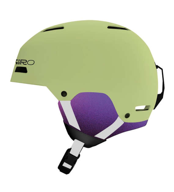 Kask zimowy juniorski GIRO CRUE matte fluorescent green roz. M (55.5-59 cm) (NEW 2026/2027)