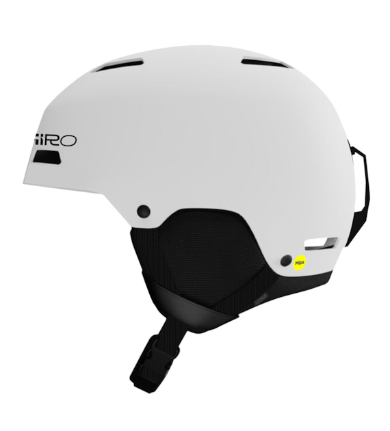 Kask zimowy juniorski GIRO CRUE MIPS matte white roz. M (55.5-59 cm) (NEW 2026/2027)