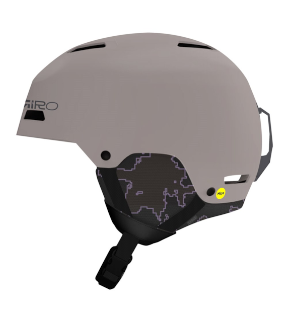 Kask zimowy juniorski GIRO CRUE MIPS matte cloud grey roz. M (55.5-59 cm) (NEW 2026/2027)