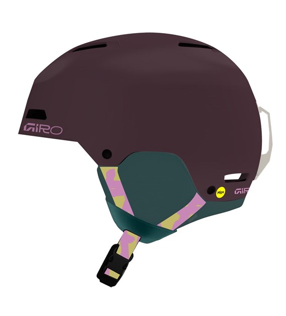 Kask zimowy juniorski GIRO CRUE MIPS matte mulberry namuk roz. M (55.5-59 cm) (NEW 2026/2027)