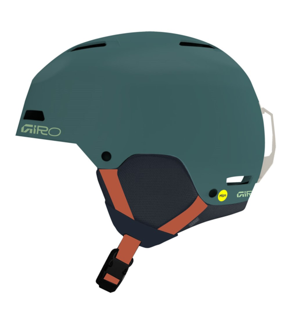 Kask zimowy juniorski GIRO CRUE MIPS matte jade green namuk roz. M (55.5-59 cm) (NEW 2026/2027)