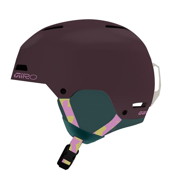 Kask zimowy juniorski GIRO CRUE matte mulberry namuk roz. S (52-55.5 cm) (NEW 2026/2027)