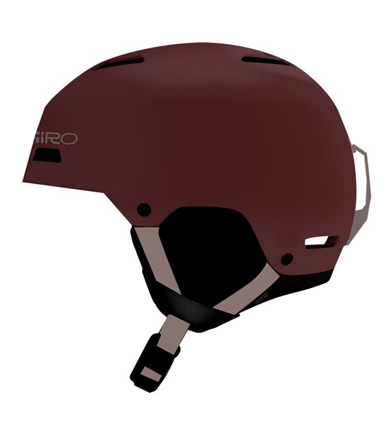 Kask zimowy GIRO LEDGE FS Matte Dark Maroon roz. S (52-55.5 cm) (NEW 2026/2027)