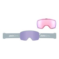 Gogle zimowe GIRO AXIS SKY BLUE STACKED (OTG) (Cylindryczne) (Szyba lustrzana kolorowa VIVID-Carl Zeiss HAZE 9-18% S3 + Szyba lustrzana kolorowa VIVID-Carl Zeiss INFRARED 44-80% S1) (NEW 2026/2027)