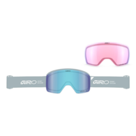 Gogle zimowe GIRO AXIS SKY BLUE STACKED (OTG) (Cylindryczne) (Szyba lustrzana kolorowa VIVID-Carl Zeiss ROYAL 19-43% S2 + Szyba lustrzana kolorowa VIVID-Carl Zeiss INFRARED 44-80% S1) (NEW 2026/2027)