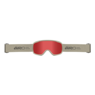 Gogle zimowe GIRO CRUZ STONE STACKED (OTG) (Cylindryczne) (Szyba lustrzana kolorowa AMBER SCARLET 19-43% S2) (NEW 2026/2027)
