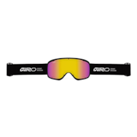 Gogle zimowe GIRO CRUZ BLACK STACKED (OTG) (Cylindryczne) (Szyba lustrzana kolorowa YELLOW BOOST 62% S1) (NEW 2026/2027)