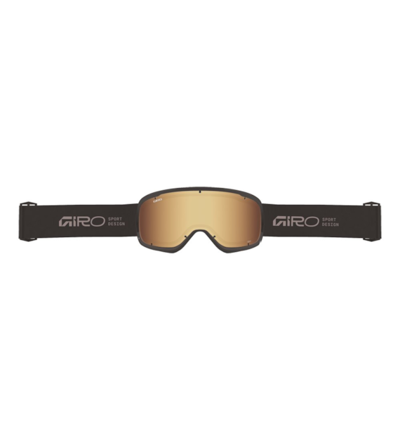 Gogle zimowe GIRO CRUZ CANYON CLAY STACKED (OTG) (Cylindryczne) (Szyba lustrzana kolorowa AMBER GOLD 19-43% S2) (NEW 2026/2027)