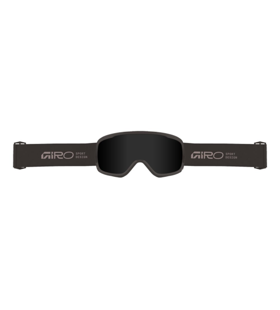 Gogle zimowe GIRO CRUZ CANYON CLAY STACKED (OTG) (Cylindryczne) (Szyba lustrzana kolorowa ULTRA BLACK 9-18% S3) (NEW 2026/2027)
